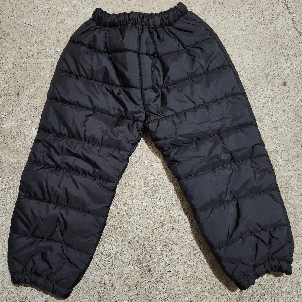 Like New Child's Black Puffer Pants